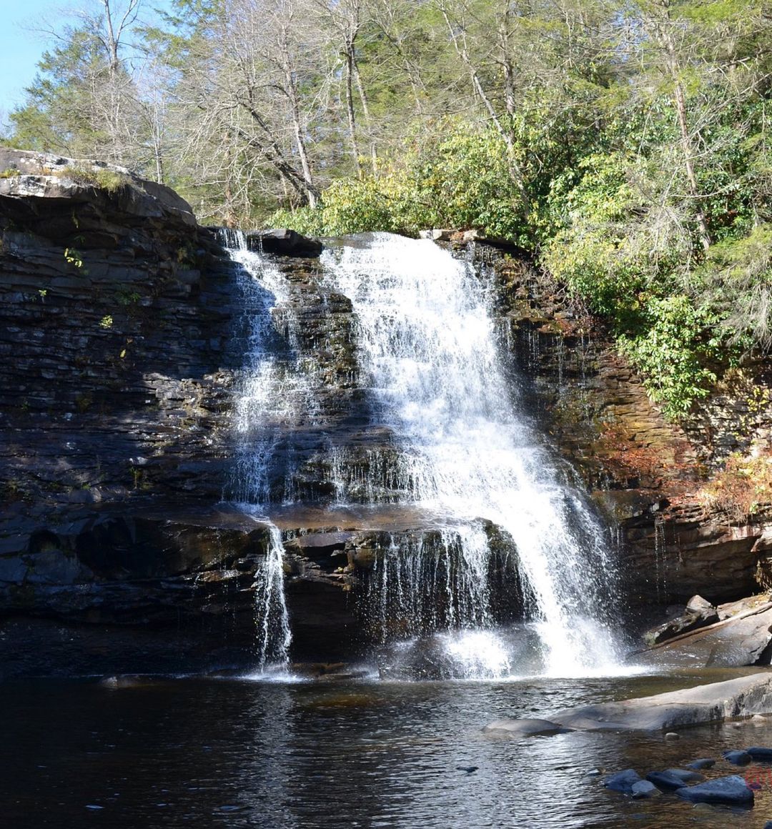 Waterfall at Swallow Falls State Park